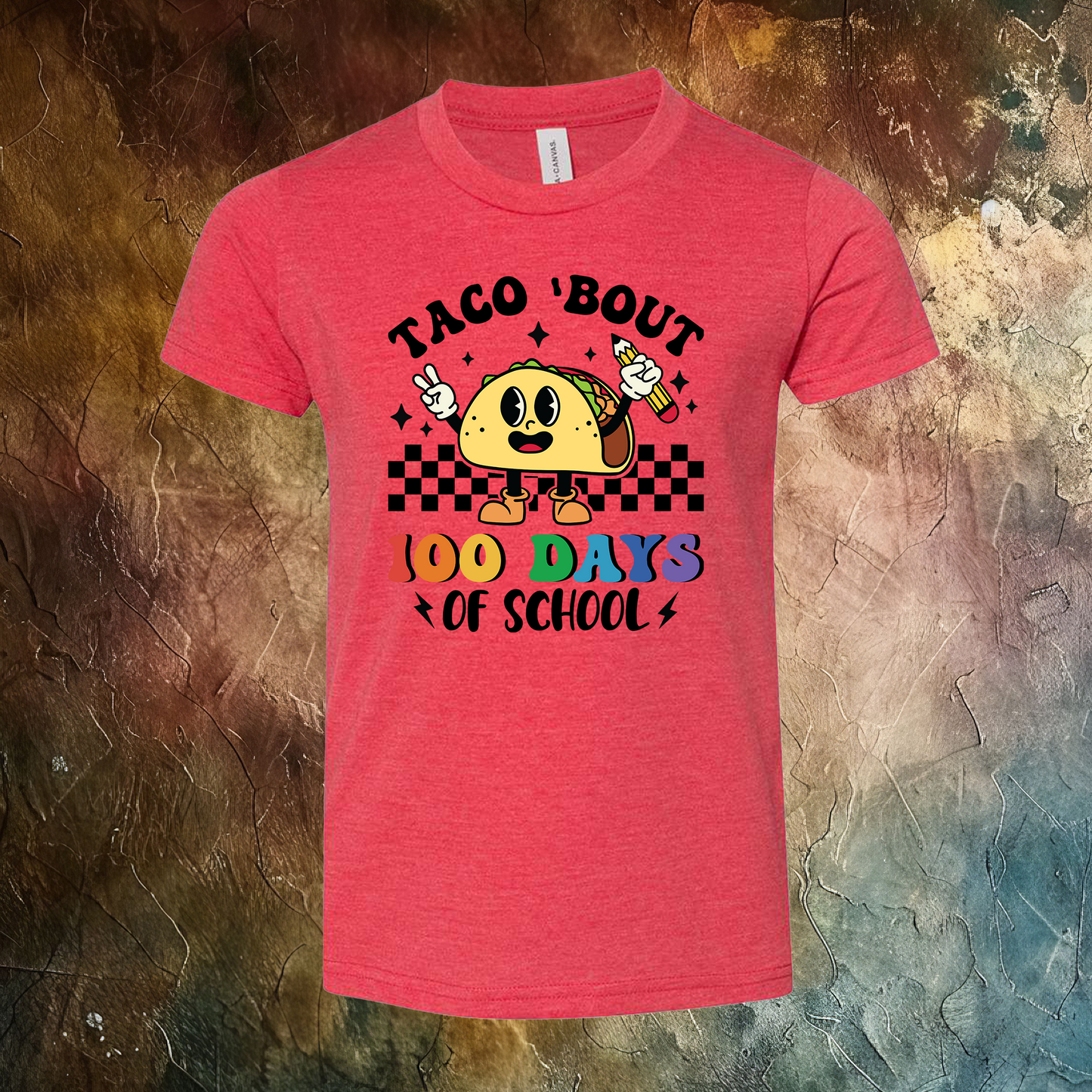 100 Days Of School Taco T-Shirt