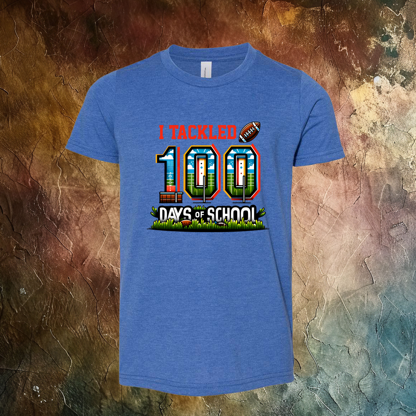 100 Days Of School I Tackled T-Shirt