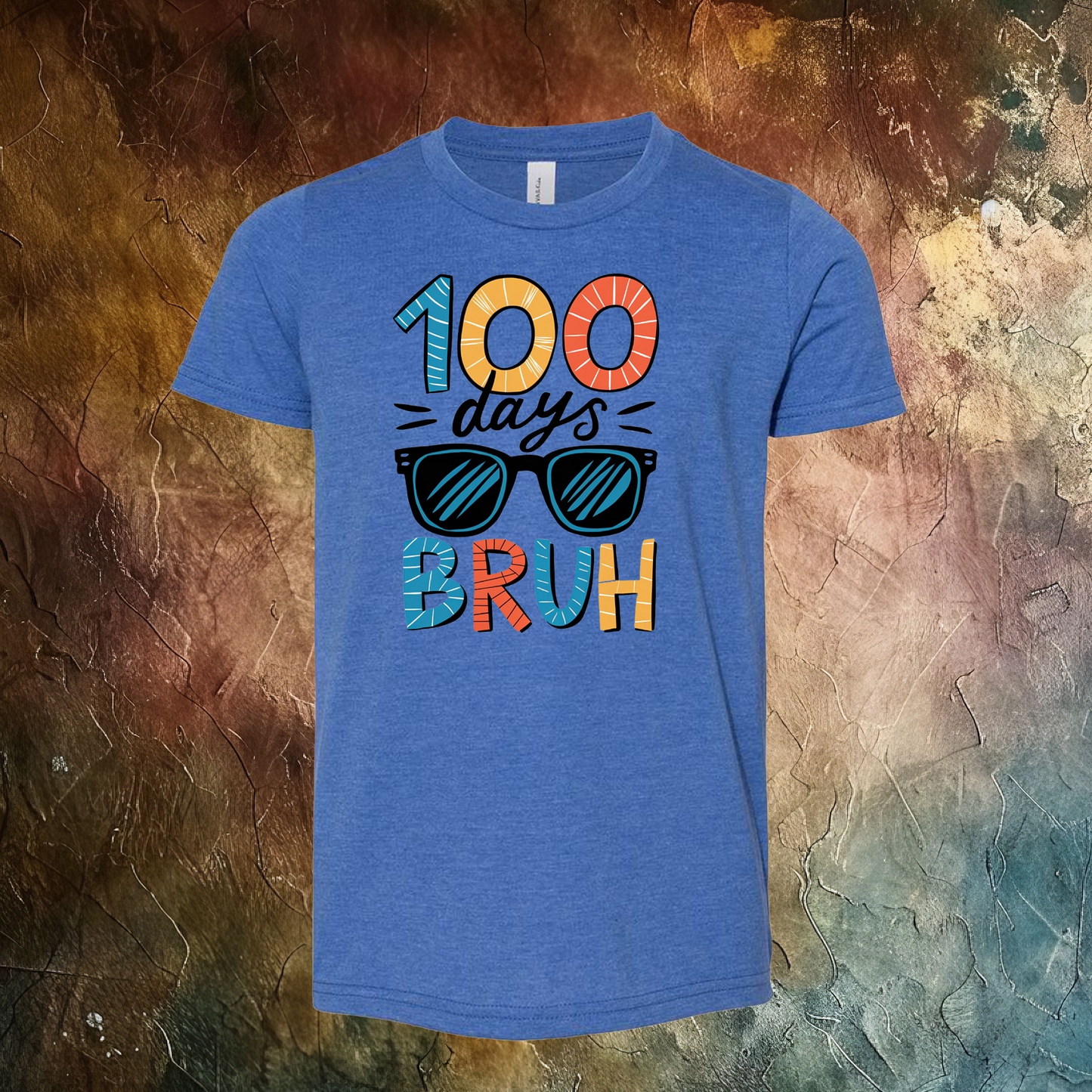 100 Days Of School Bruh T-Shirt