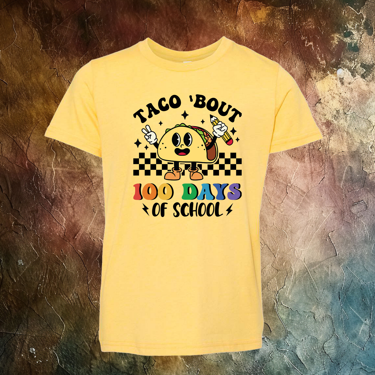 100 Days Of School Taco T-Shirt