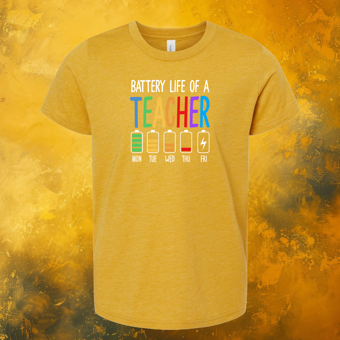 Teacher Battery Life Tee
