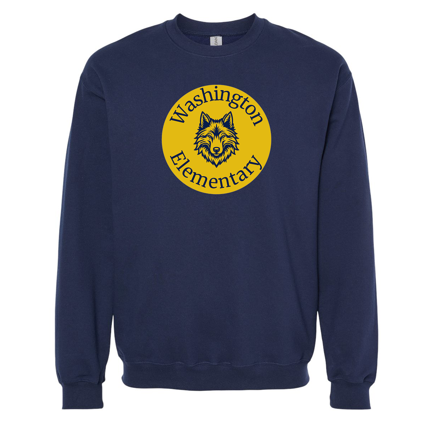 Washington Elementary Wolf Crewneck