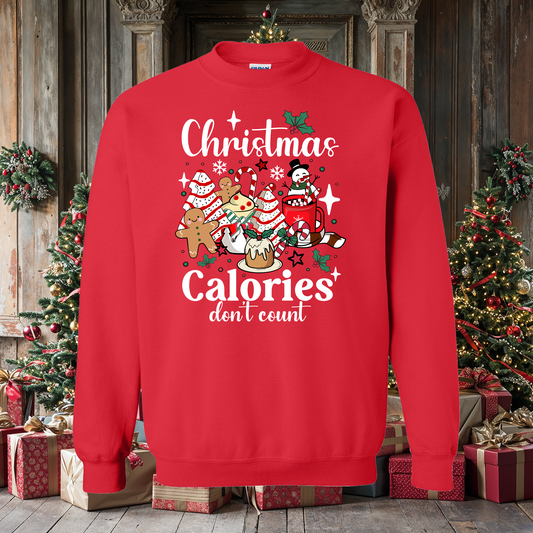 Christmas Calories Don't Count Crewneck Sweatshirt