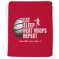 Heat Hoops Drawstring Bag