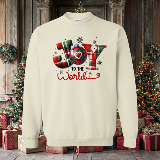 Joy To The World Crewneck Sweatshirt!