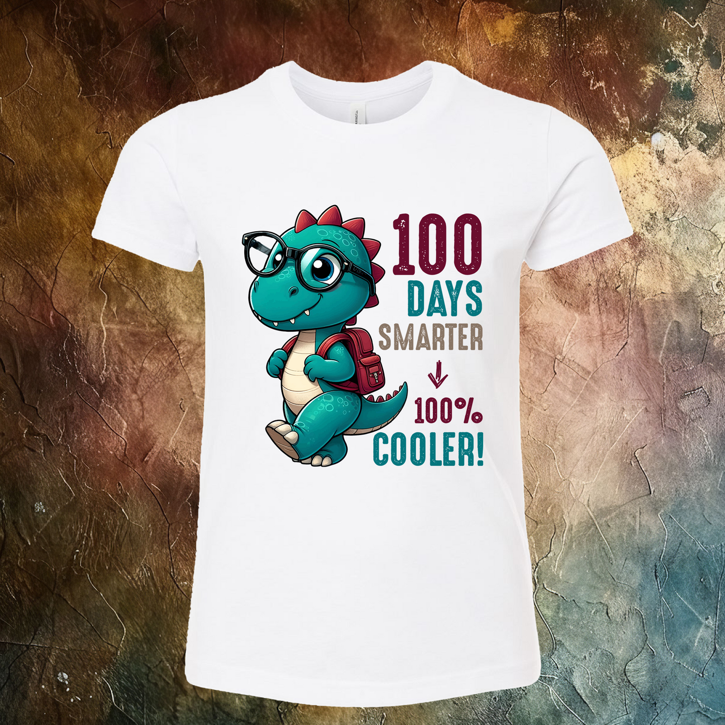 100 Days Of School Smarter & Cooler T-Shirt
