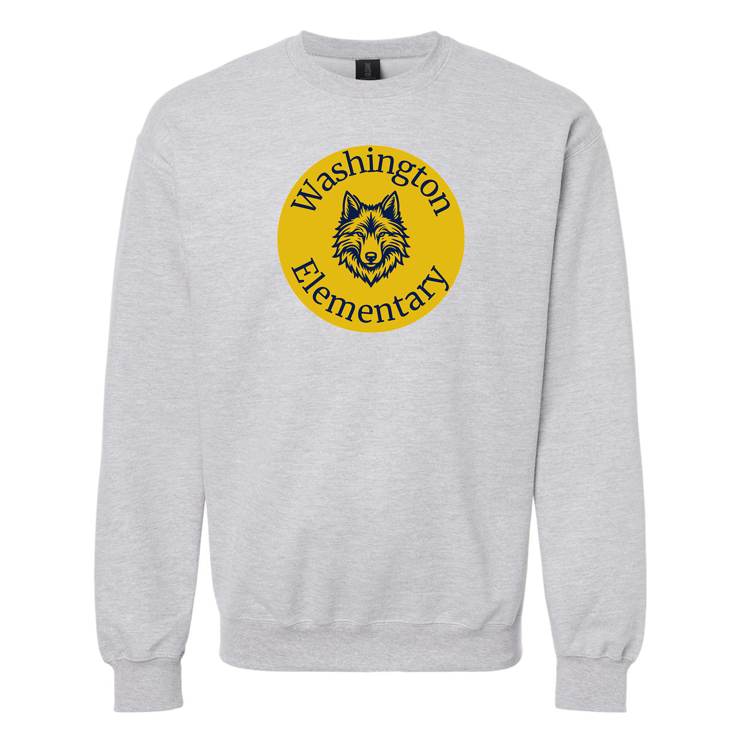 Washington Elementary Wolf Crewneck