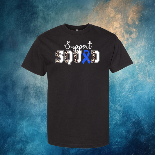 Support Squad Diabetes Awareness T-Shirt