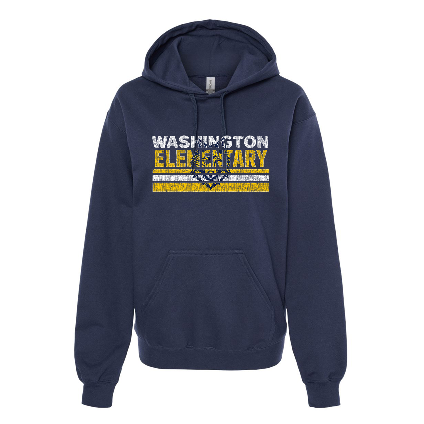 Washington Elementary Distressed Hoodie