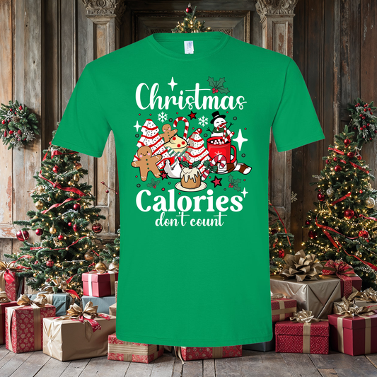 Christmas Calories Don't Count T-Shirt