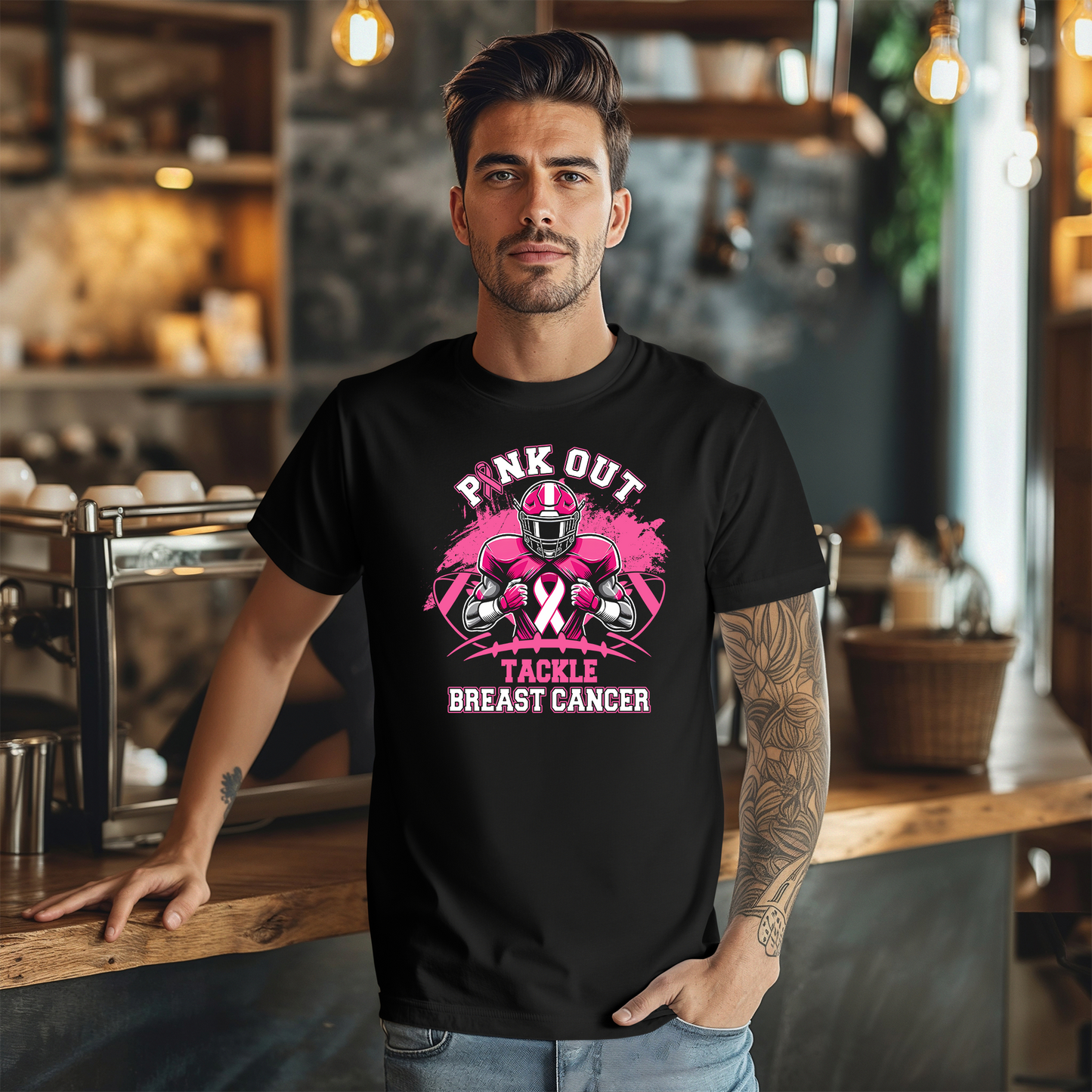 Tackle Breast Cancer Tee